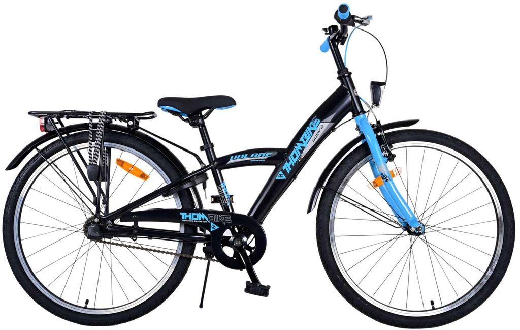 Volare Thombike Kinderfahrrad - Jungen - 24 Zoll - Schwarz Produktbild 