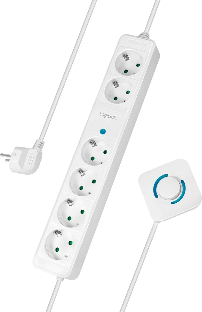 Presa Elettrica 4+2 Vie con Interruttore a Pedale Bianca | Offerta Online