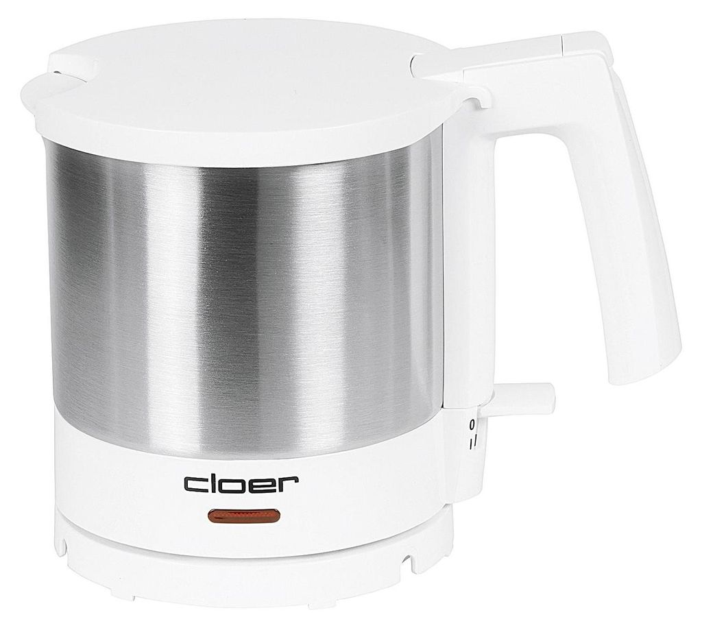 Cloer 4721, 1 L, 1800 W, Nerezová oceľ, Biela, Indikátor Obrázok produktu 