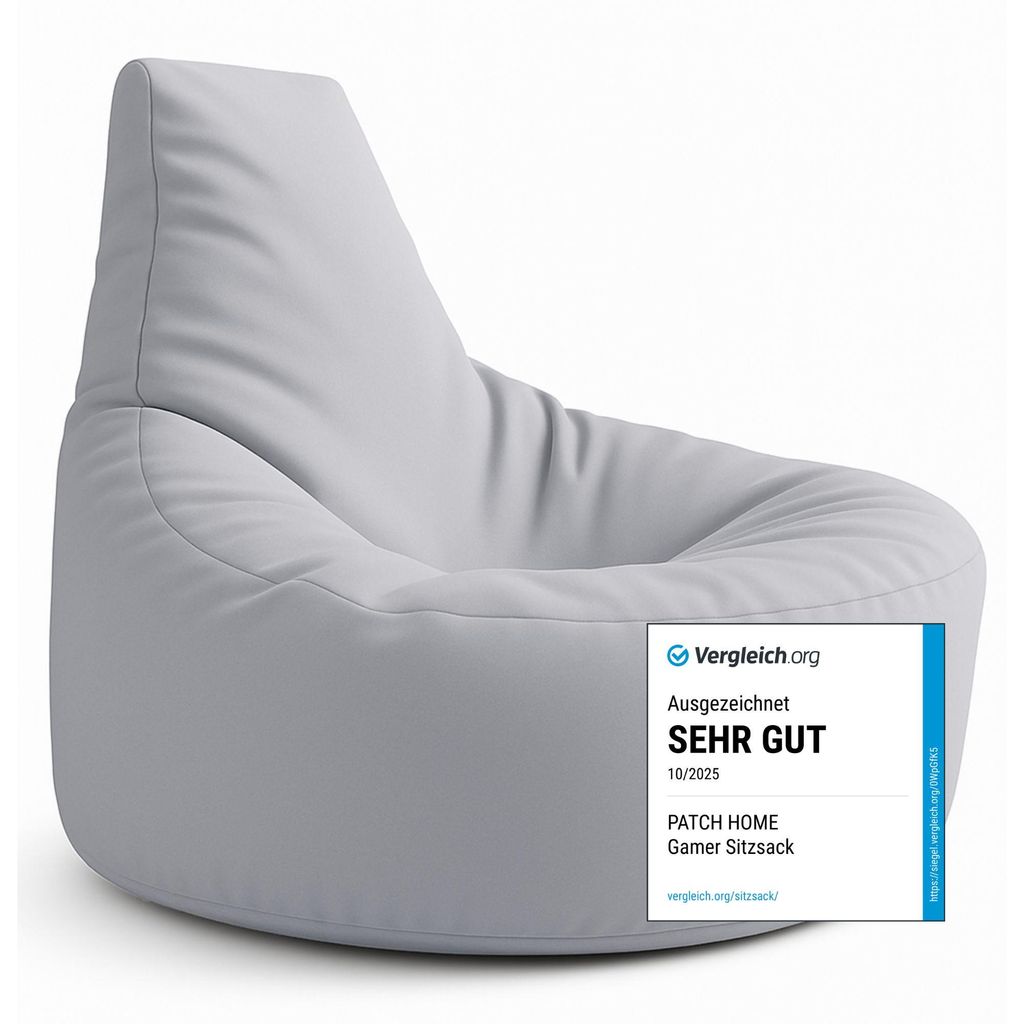 Sit&Joy XXL- Sitzsack Gamer Kissen & Lounge Kissen Sessel Sitzkissen | Gaming Sitzkissen Sitzsäcke| Mit Füllung und Reißverschluss 2 Größen 27...