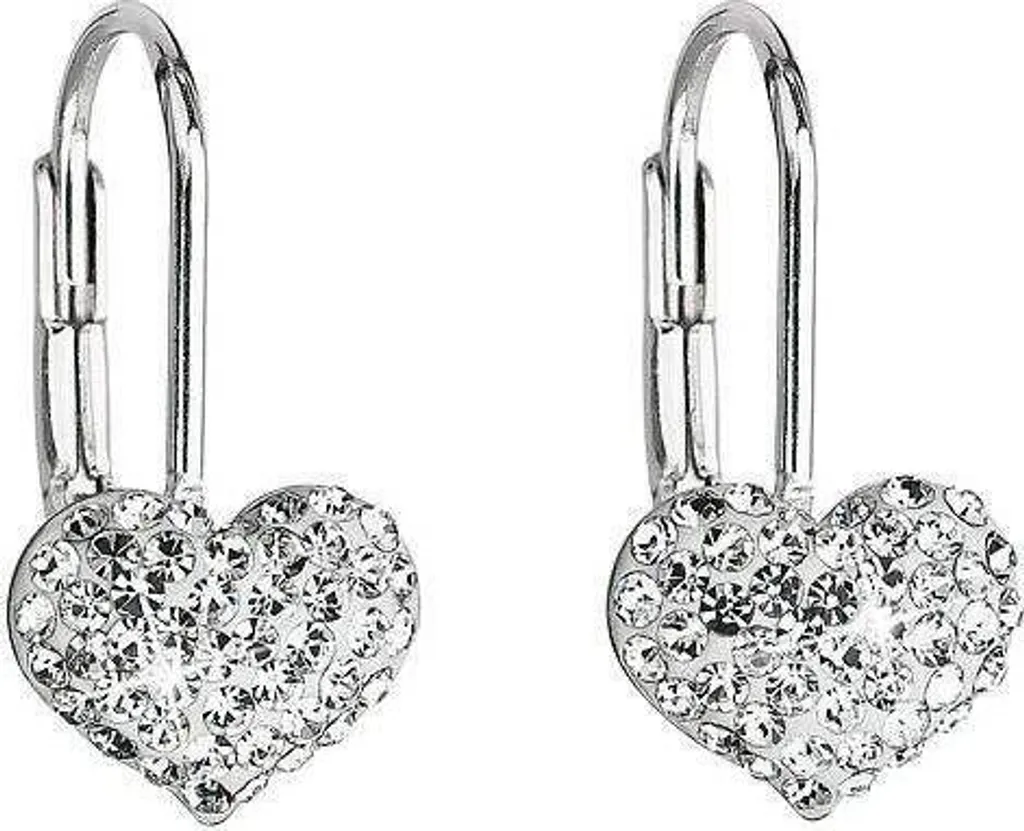 Boucles d'oreilles Evolution Group 31125.1 en Argent 925 et Swarovski