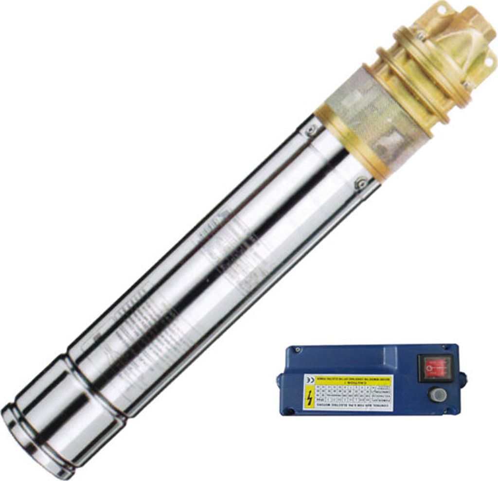 Agora-Tec 3 Zoll Brunnenpumpe Tiefbrunnenpumpe 750W-1 15m Kabel