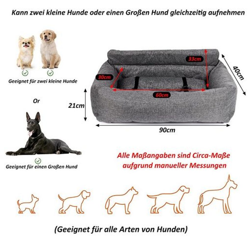 Hundebett Kofferraum Bett Travel Autohundebett Schutzdecke Kunst