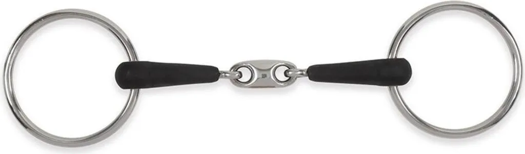 Mors de filet doux double brisure ER520 Equikind+ pour contact fin