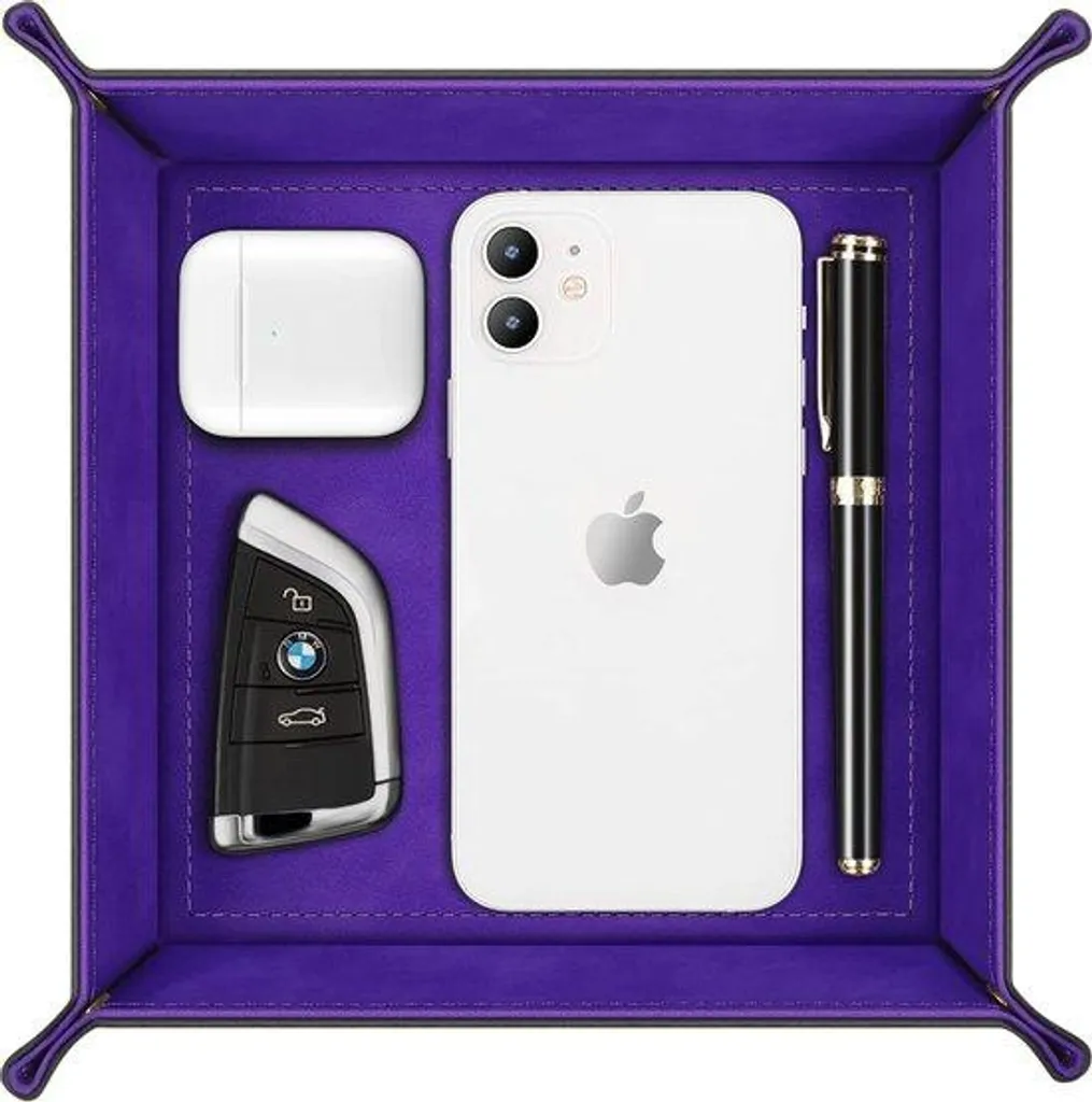 Porte-monnaie bicolore à double compartiment pour smartphone et monnaie