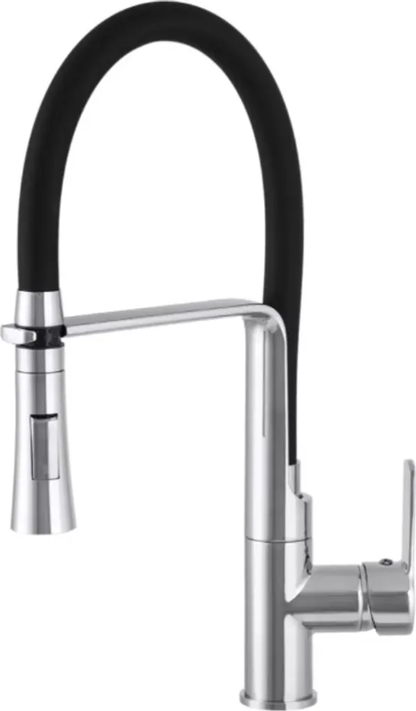 Miscelatore Lavello Vegas Oro 43cm | Rubinetto Cucina 360° Elegante