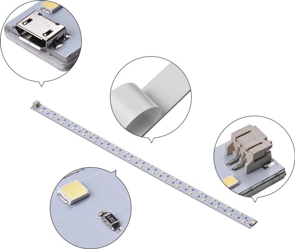 35LED-Lichtleiste für Fotostudio-Beleuchtung, Softbox, tragbares Leuchtkastenzelt