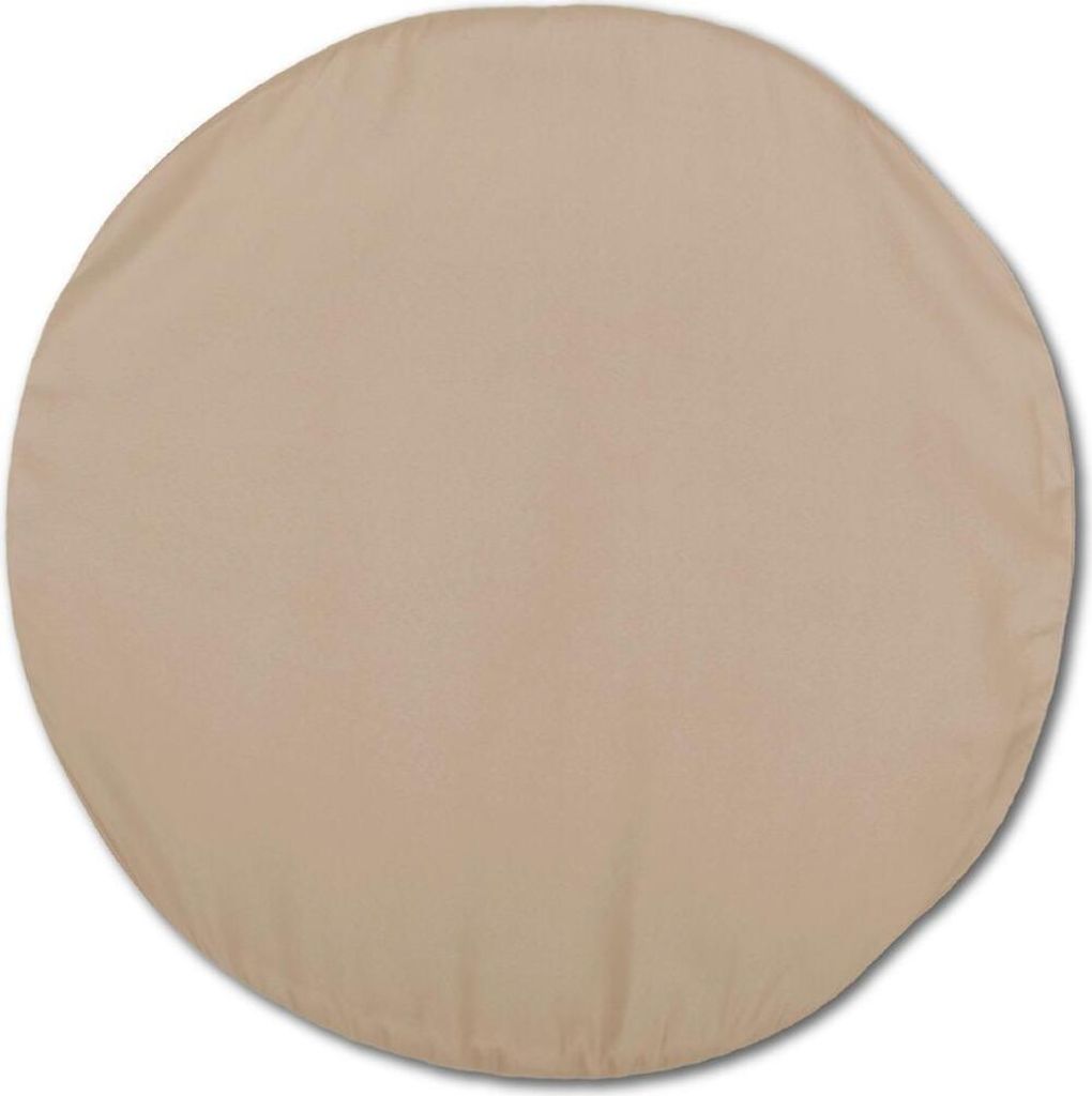 Kissenhülle Ellen, Maße: Ø 30 cm, Farbe: Sandgrau