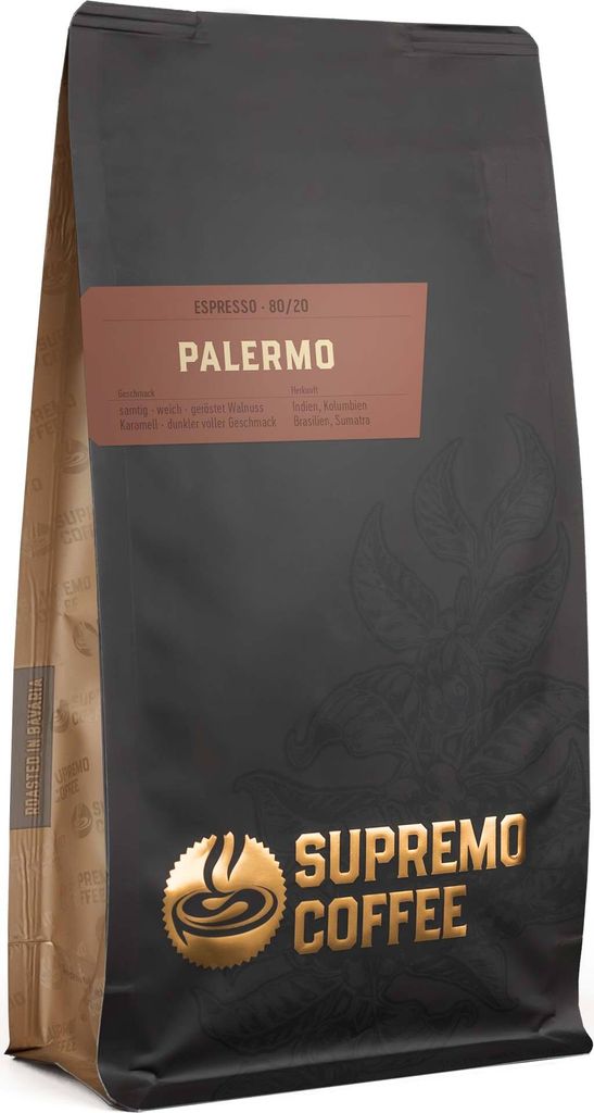 Supremo Espresso Palermo Bohne 250g - Kaffeebohnen Kaffee Produktbild 