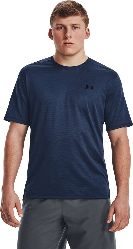 Under Armour Ua Tech Vent Ss-Blu T-Shirt 1376791-408__SM