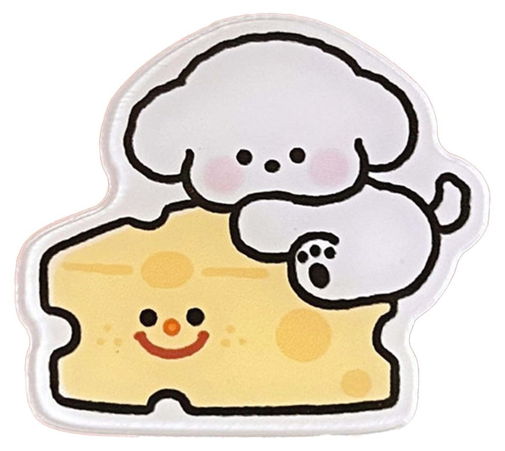 Welpen-Brosche, multifunktional, Acryl, niedlicher Cartoon-Rucksack, Dekoration, Anstecknadeln, Abzeichen für Kinder, Kleidung, Tasche