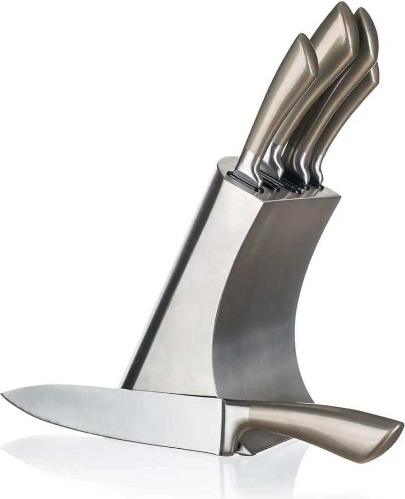 Banquet Küchenmesser Set 5 Teile Edelstahl Platinum