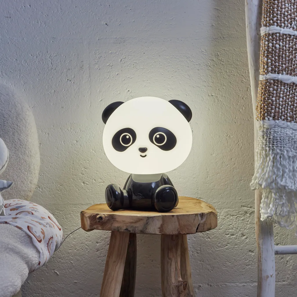Lampe Panda USB de Voyage - Veilleuse Nomade pour Sommeil des Petits