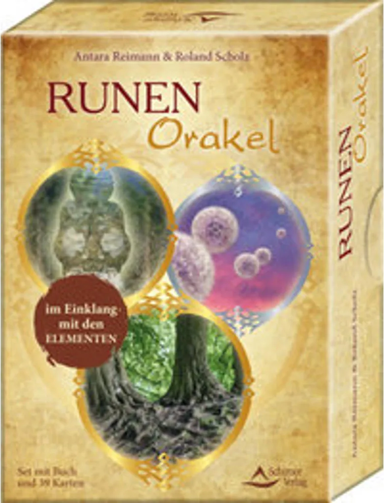 Runenorakel Artisanal en Pierre Polie avec Symboles Gravés à la Main
