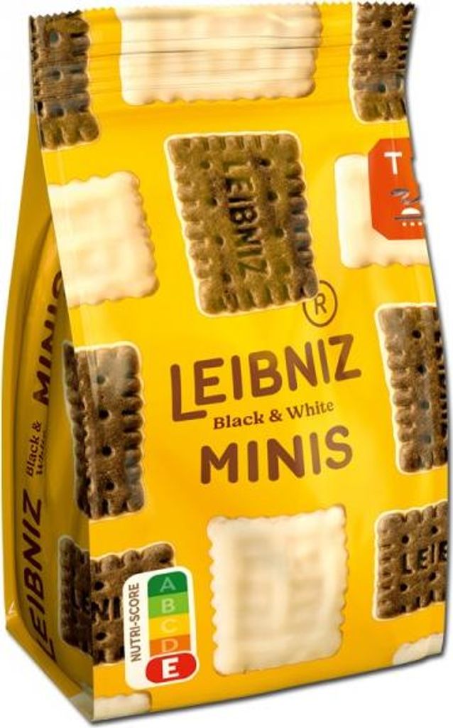 Bahlsen Leibniz Minis Black'n White 125g Zdjęcie produktu 