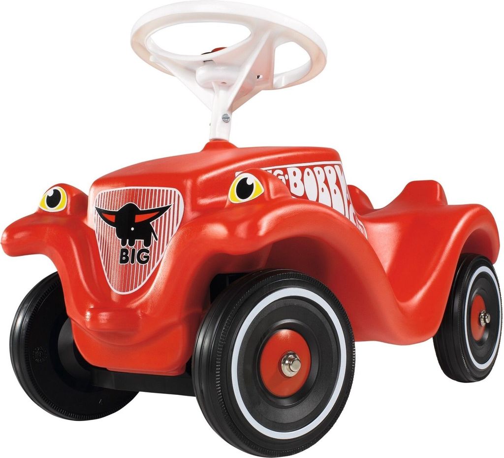 Big Bobby Car Classic z oponami Whisper czerwony 56053 Zdjęcie produktu 3