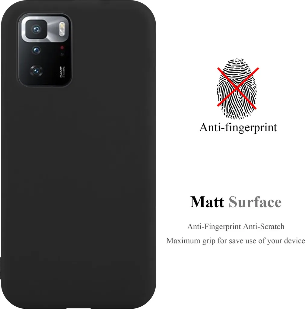 Cover Xiaomi POCO X3 GT Cadorabo TPU Nero - Custodia Protettiva Slim