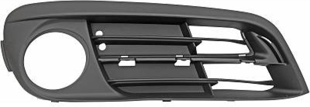 DIEDERICHS Lüftungsgitter Grill Stoßfänger für BMW 5 Touring (F11) Schwarz