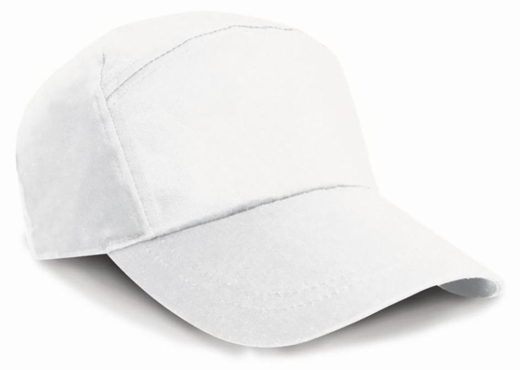 Result Baseball Kappe einfärbig FK628 (Einheitsgröße) (Weiß)