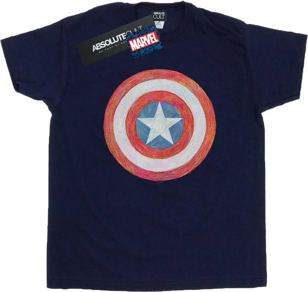 Marvel - T-Shirt für Herren BI43087 (3XL) (Marineblau)