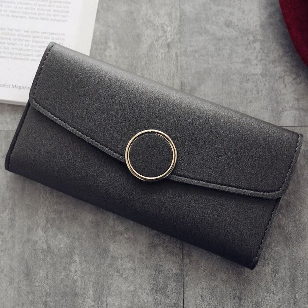 Elegante Ajsa Geldbörse für Damen - Dunkelgrau KP15350