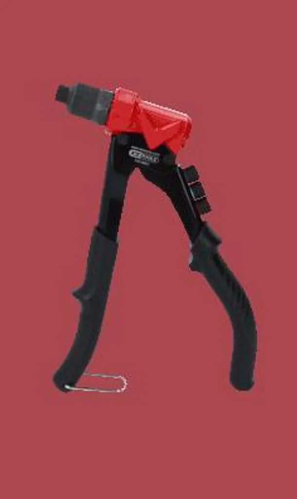 Pince à riveter 3 en 1 KS TOOLS 150.9822 pour accès difficiles et angles