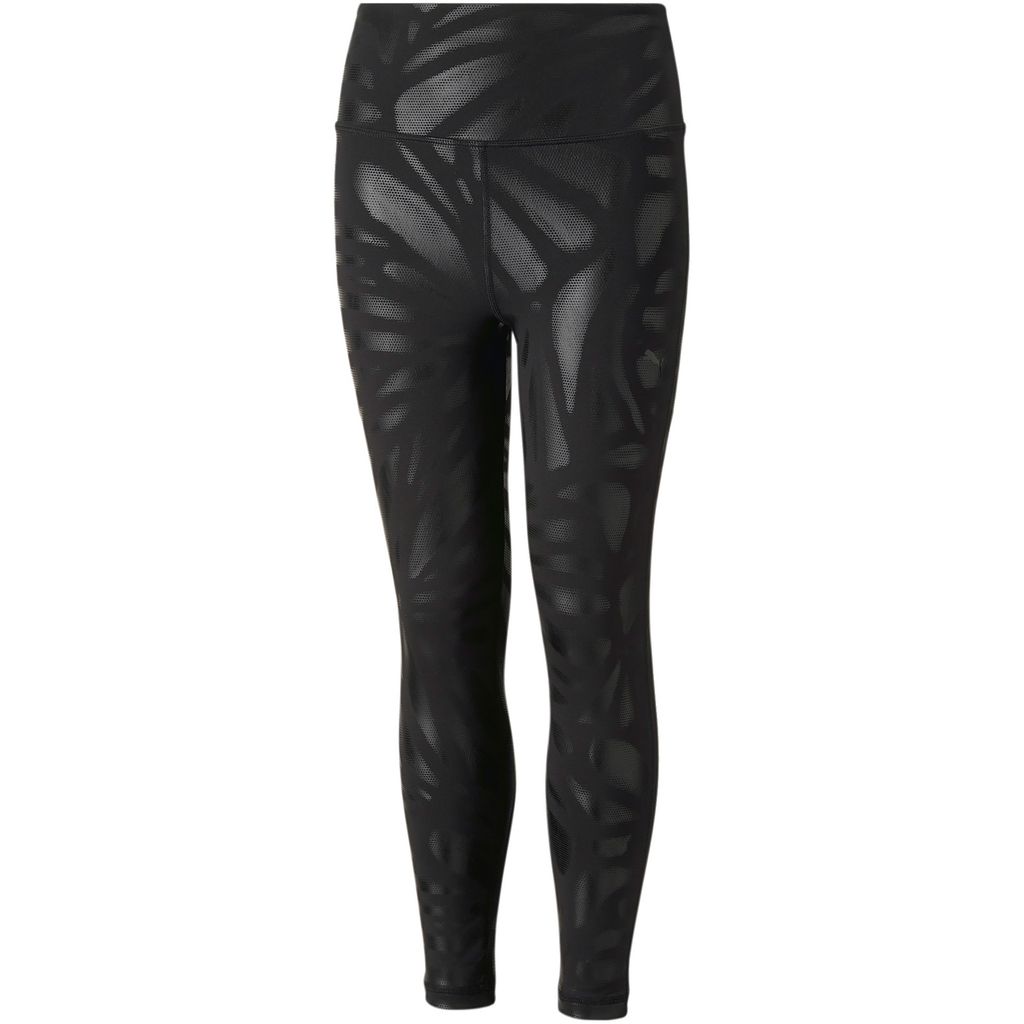 PUMA Nova Shine Print Leggings Mädchen 01 - puma black 164