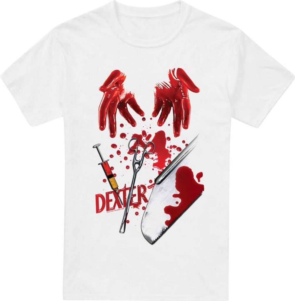 Dexter - "Tools Of The Trade" T-Shirt für Herren TV7097 (L) (Weiß)
