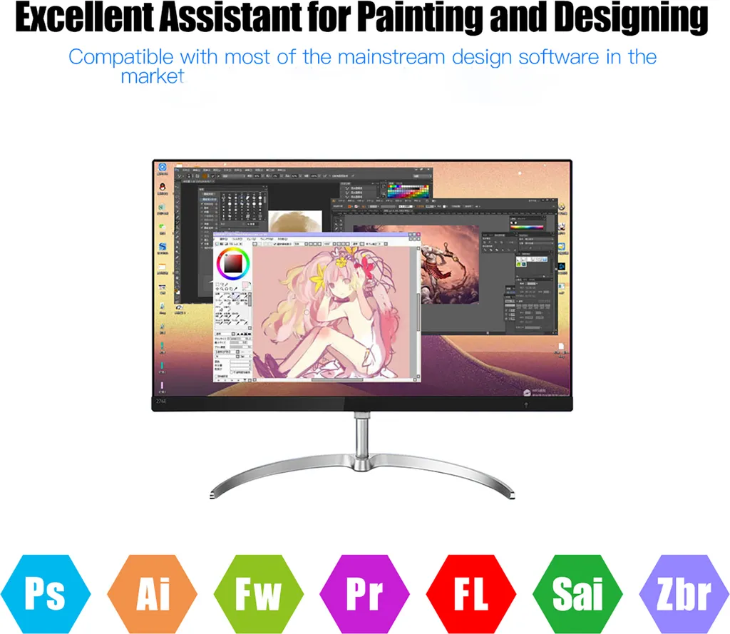 Tablette de dessin électronique grand format pour illustration PC - 3