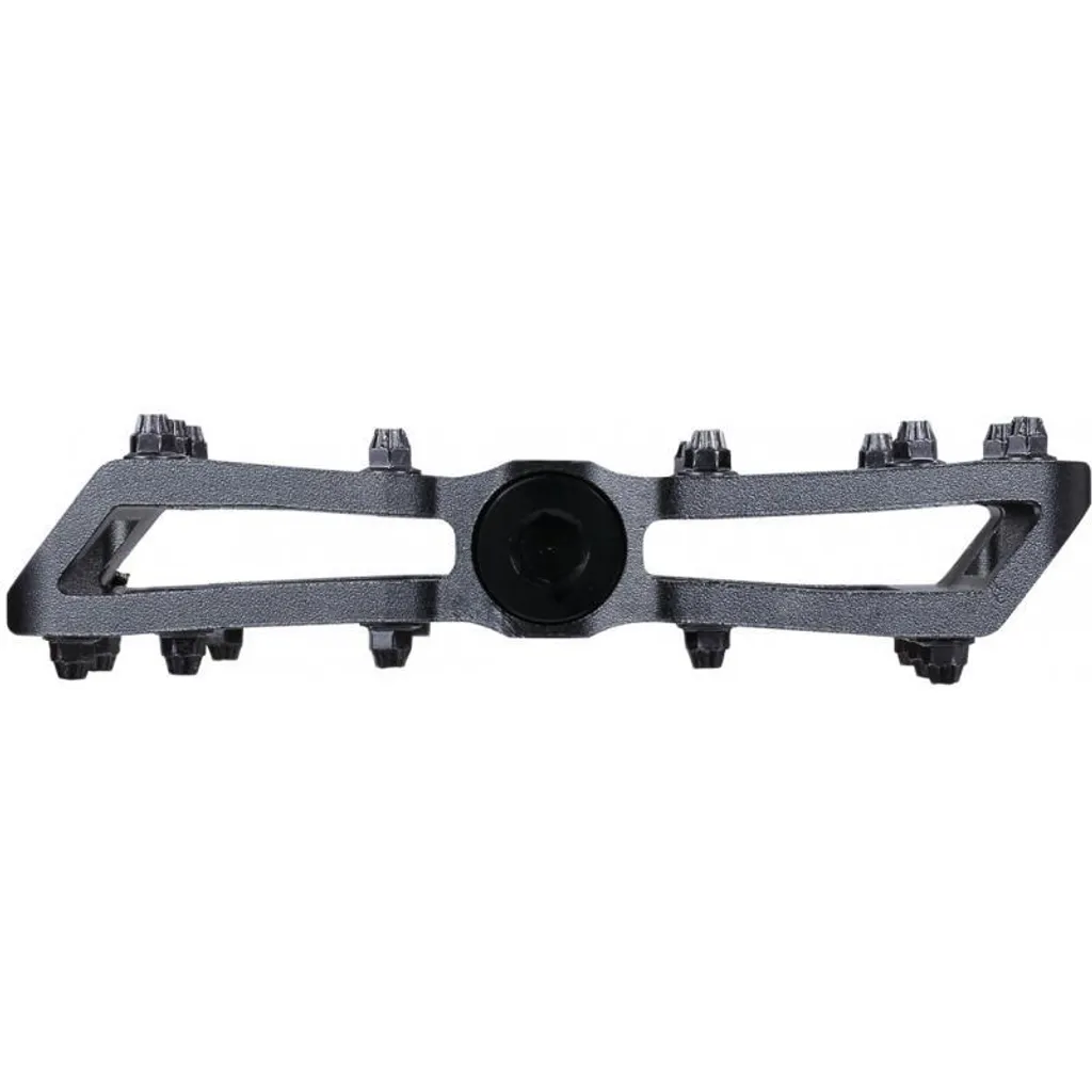 Pédales Plates de VTT BBB BPD-38 Enigma Grey avec une Accroche Maximale