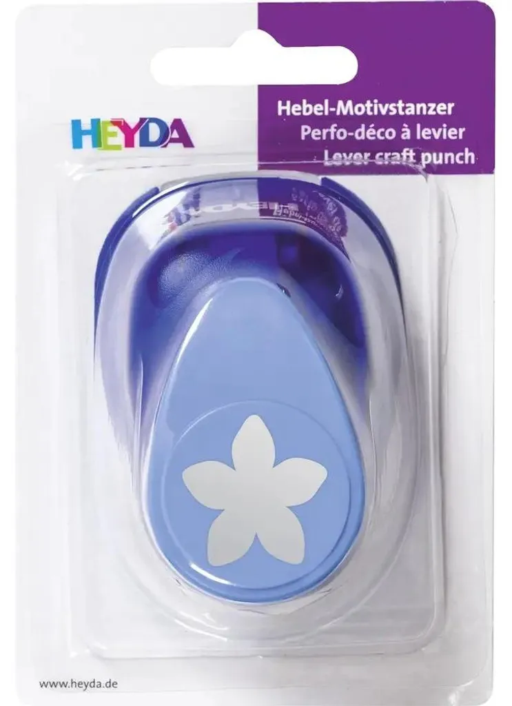 Perforatrice à motif fleur robuste Heyda avec découpe précise et nette - 5