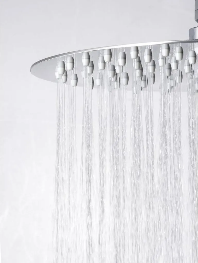 Soffione Doccia Sottile 25cm Acciaio Inox - Estetica Minimalista