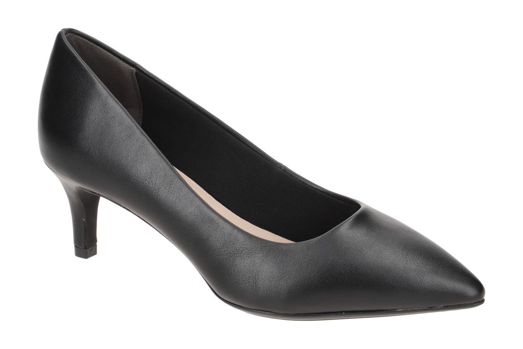 Tamaris Damen Pumps einfarbiges Design spitz Pfennigabsatz Produktbild 20