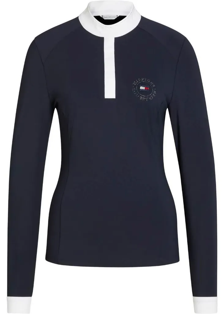 Tommy Hilfiger Equestrian Taylor Strass Turniershirt - Polo de Concours