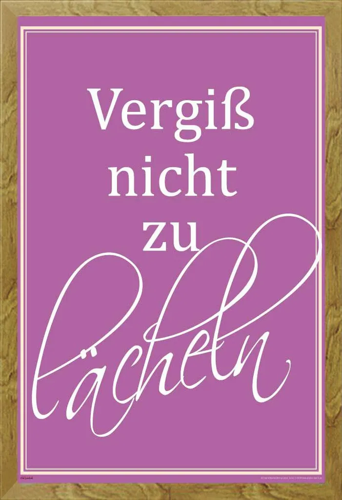 Regalo Originale: Poster Motivazionale Sorriso Shinsuke Rovere MDF 61x91