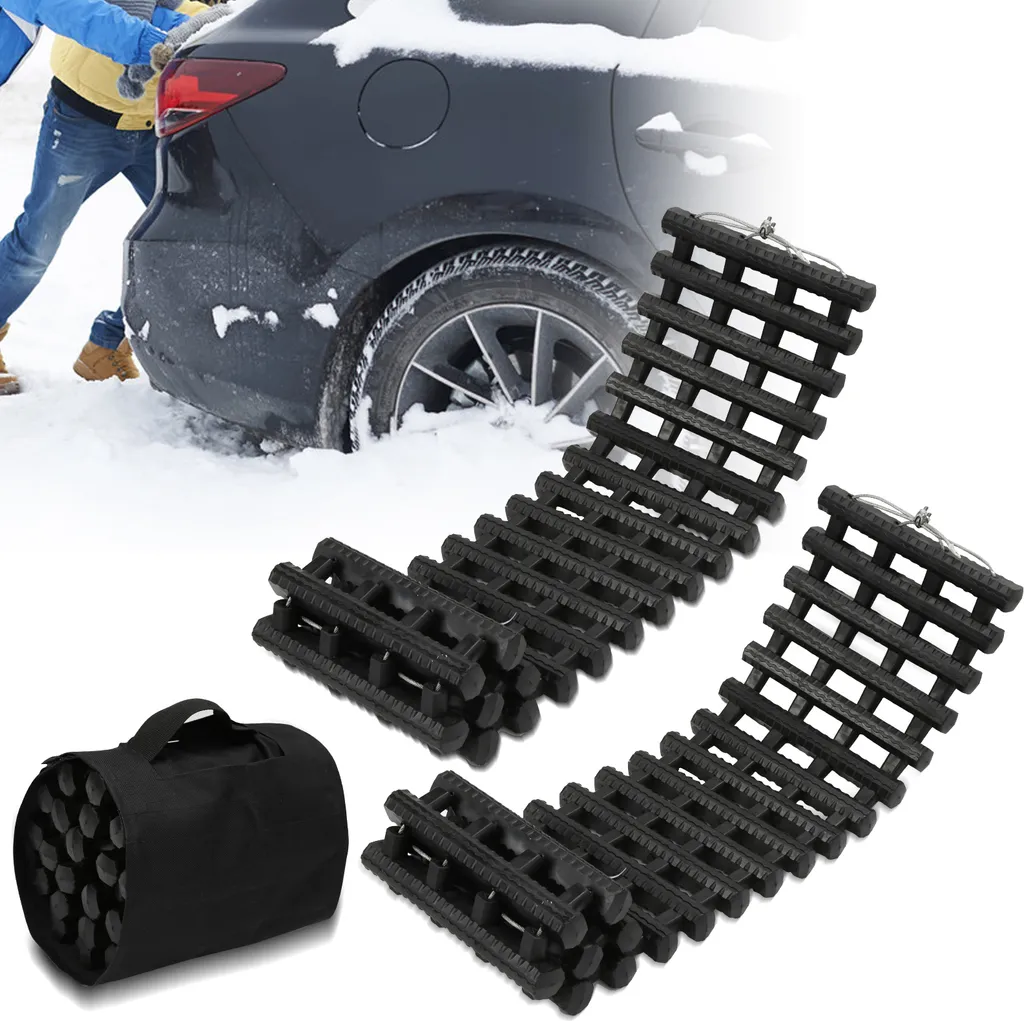 Offerta 2x Piastre Trazione Neve 80cm - Grip Neve Fango Sabbia - 5