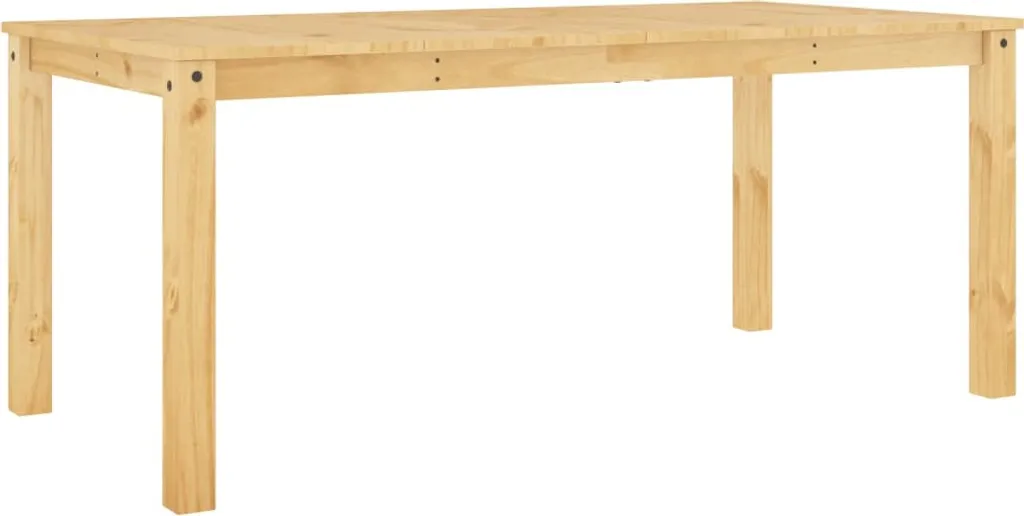 Table de salle à manger Panama rectangulaire 180 cm en bois naturel