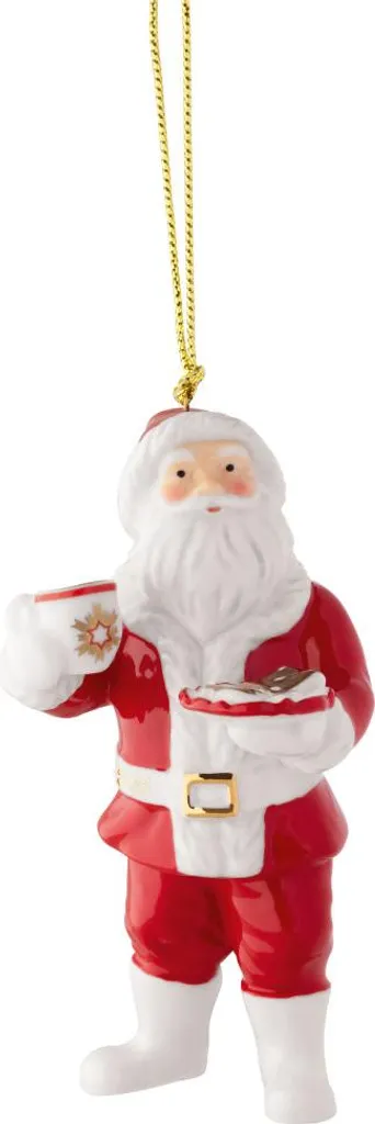 Ornement Père Noël Villeroy & Boch 11 cm - Déco de Noël Durable et Chic