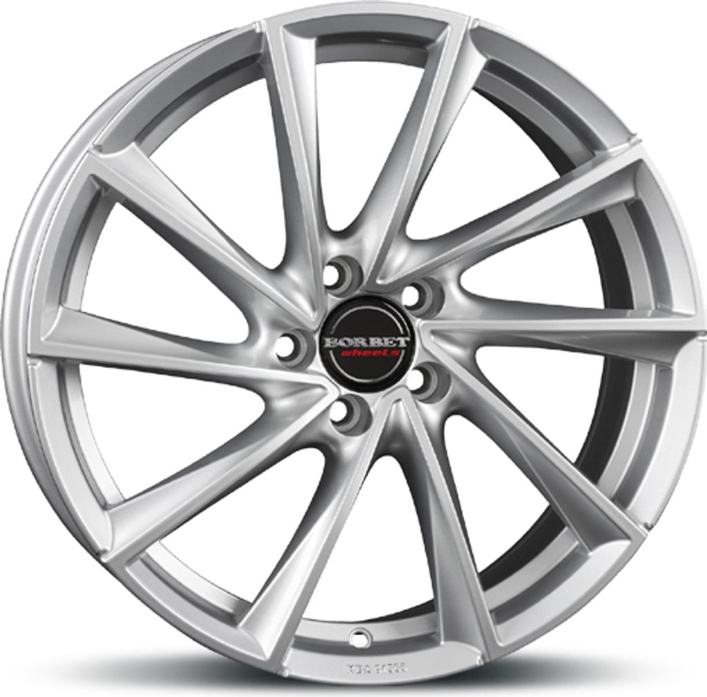 Borbet Felge VTX 9.5x19 ET51 5x112 SIL für Mercedes A C CLA E GLB GLK5x112 SIL für Mercedes A C CLA E GLB GLK Aluräder
