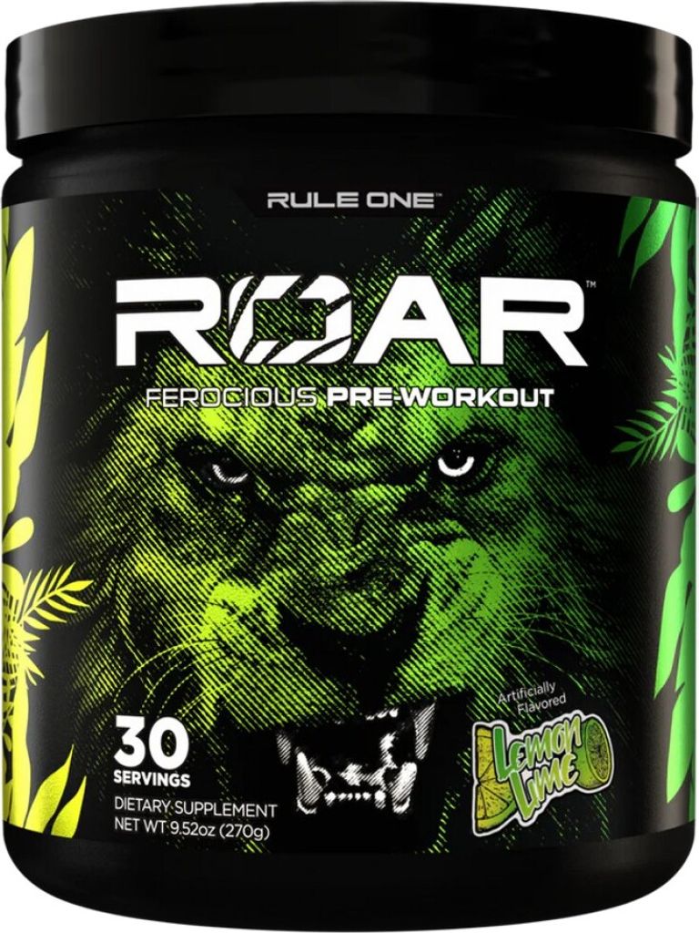 Rule1 R1 Roar (30 serv) Lemon Lime - Pre-Workout - Pre-Workout Booster