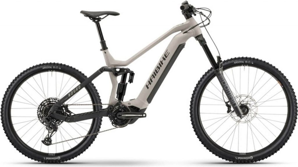 Haibike NDURO 6 Fully mountainbike urban grey