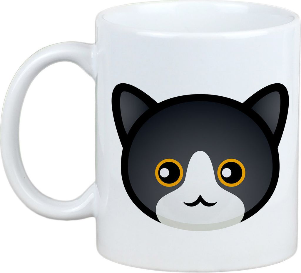 Manx - Tasse mit Grafik und Aufschrift der Marke Art-Dog