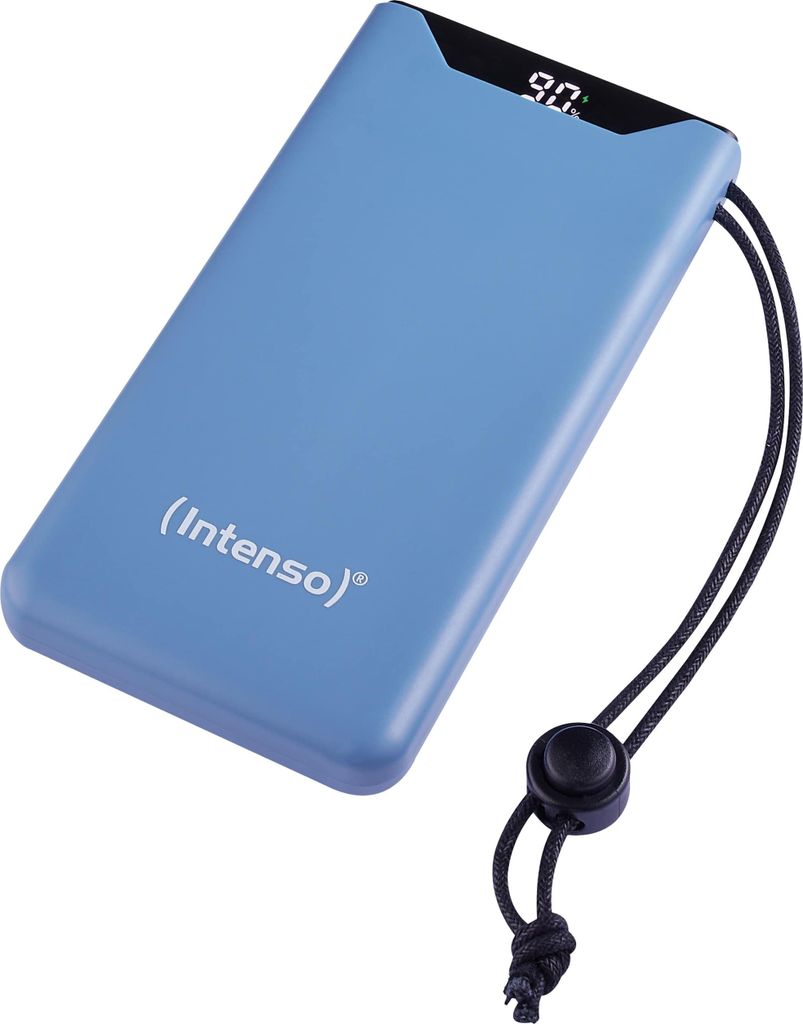 Intenso Powerbank F10000 Blau 10000 mAh inkl. USB-C to Produktbild 