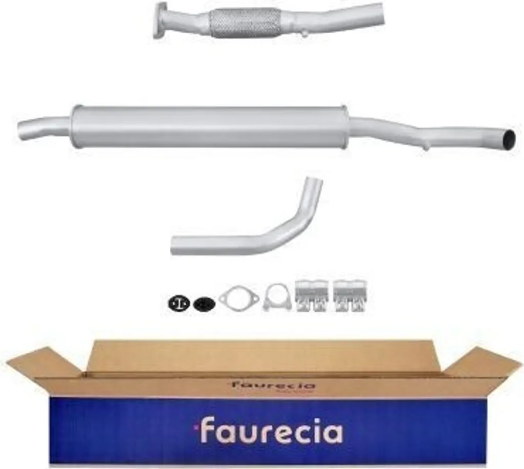Réparer l'échappement Fiat 500 avec le silencieux central HELLA 51788194