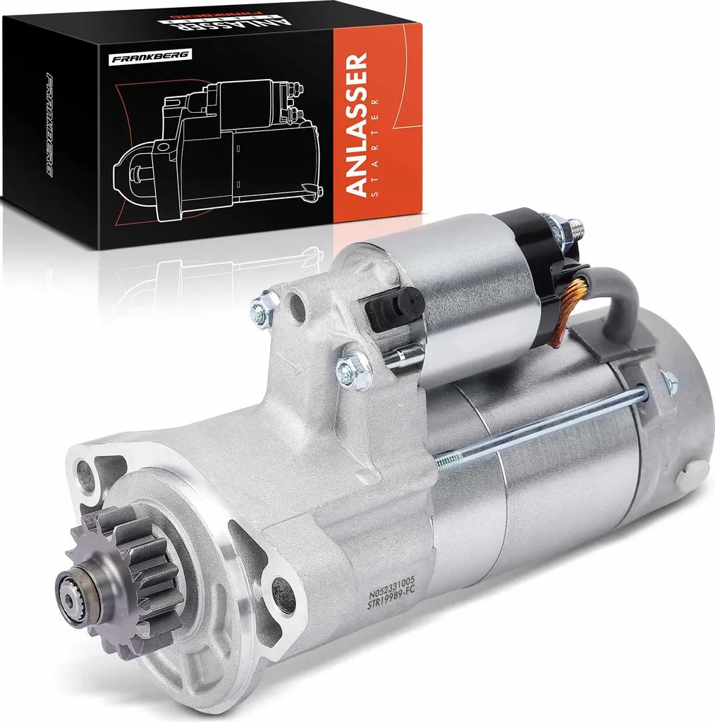Frankberg 1x motorino di avviamento per VW Golf Polo Passat notchback Scirocco Sharan Tiguan Allspace Touran Transporter