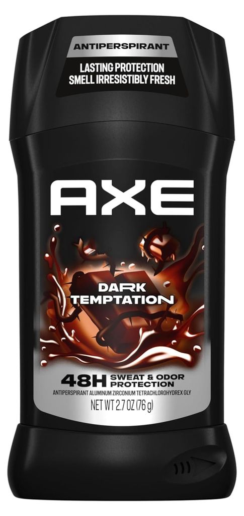 AXE Dark Temptation Deostick 76g | Anti-Transpirant | Schoko-Duft | 48h Schutz