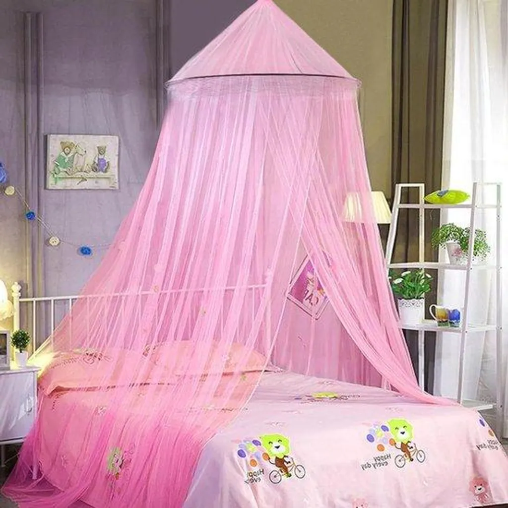 Ciel de lit moustiquaire universel pour chambre d'enfant et extérieur