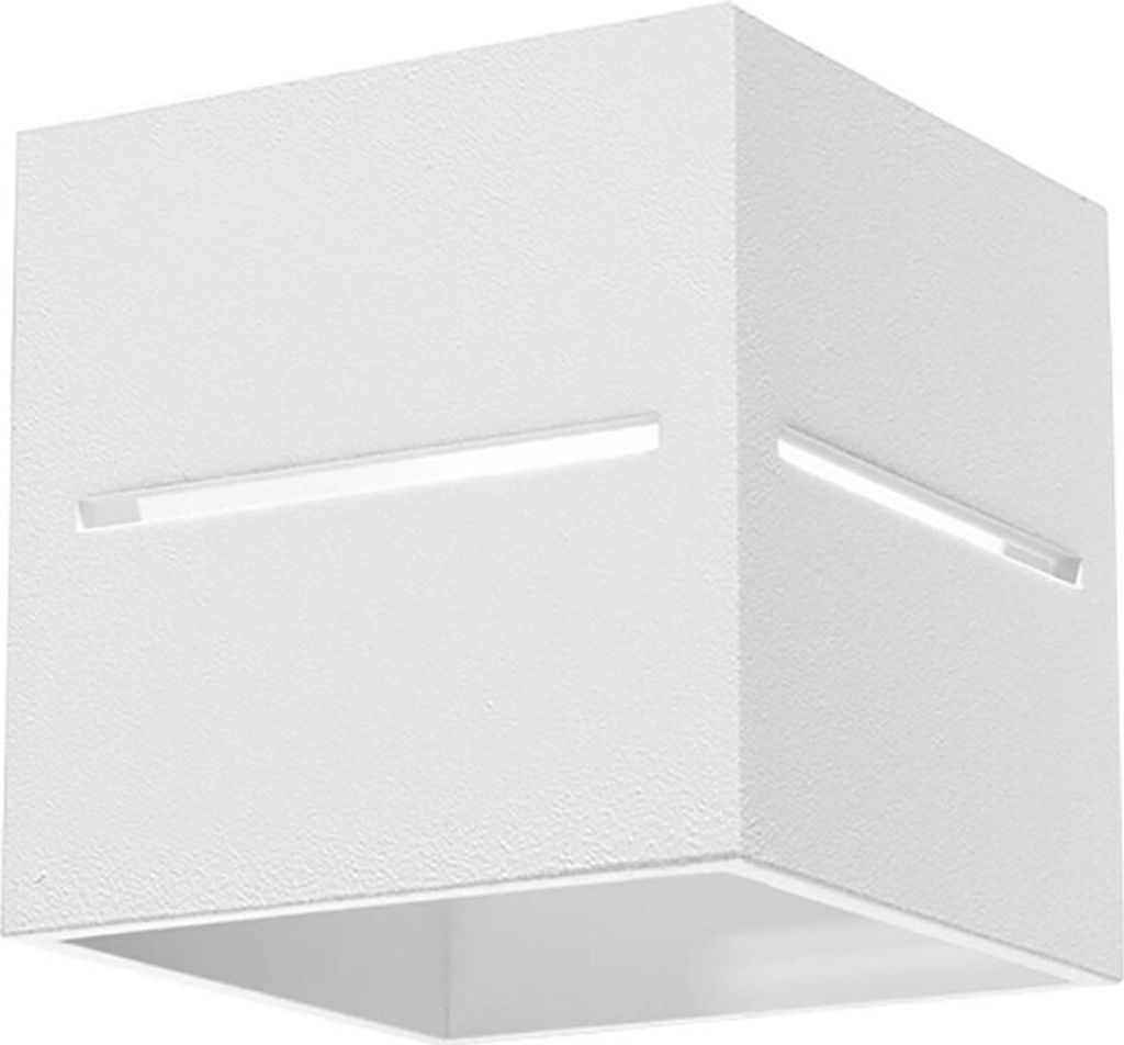 LED Wandleuchte, Aluminium, UP DOWN, weiß, H 12 cm Produktbild 