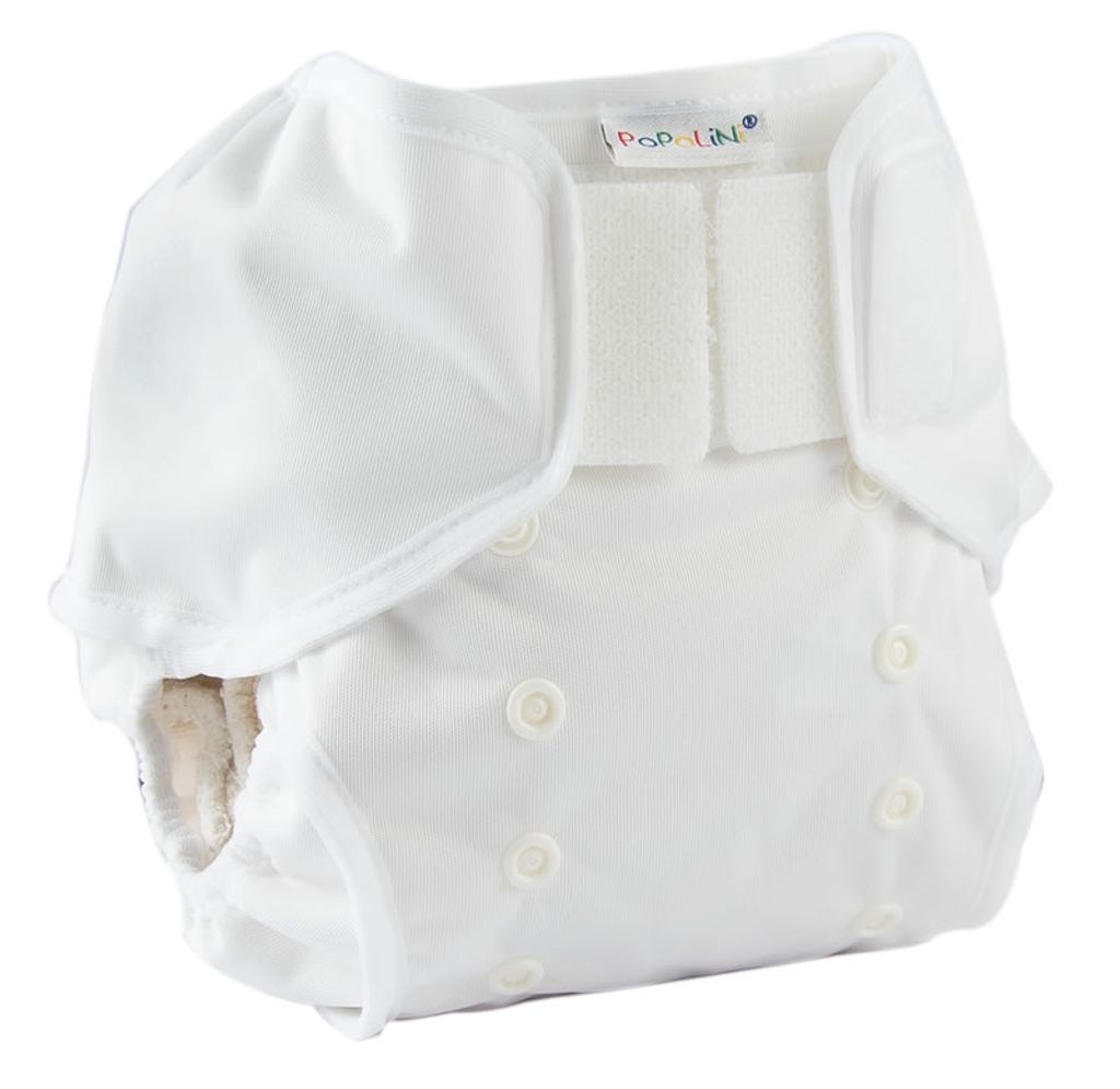 Popolini Überhose PopoWrap WHITE Weiß XS 2,5-4 kg
