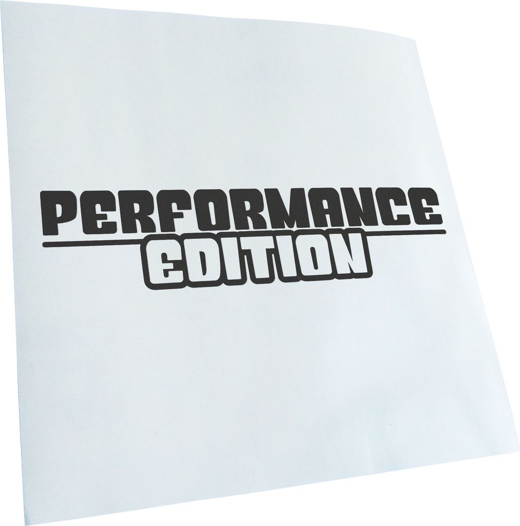Kiwistar - Autoaufkleber - Performance Edition - Dunkelgrau - 30x8cm - Aufkleber für Auto, Laptop, Fahrrad, LKW, Motorrad Mehrfarbig JDM Decal Racing